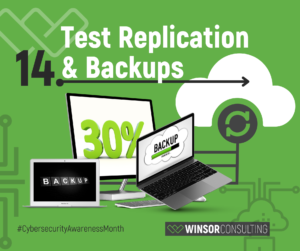 Test Replication & Backups